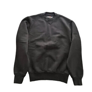 American Giant Mens Mid Weight Crew Neck Sweatshirt XS Black Pullover Fleece